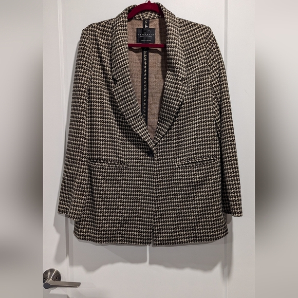 BNWOT Sanctuary Houndstooth  Blazer - Picture 1 of 7